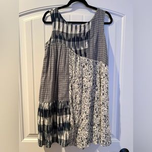 Patchwork Dress Anthropologie Holding Horses